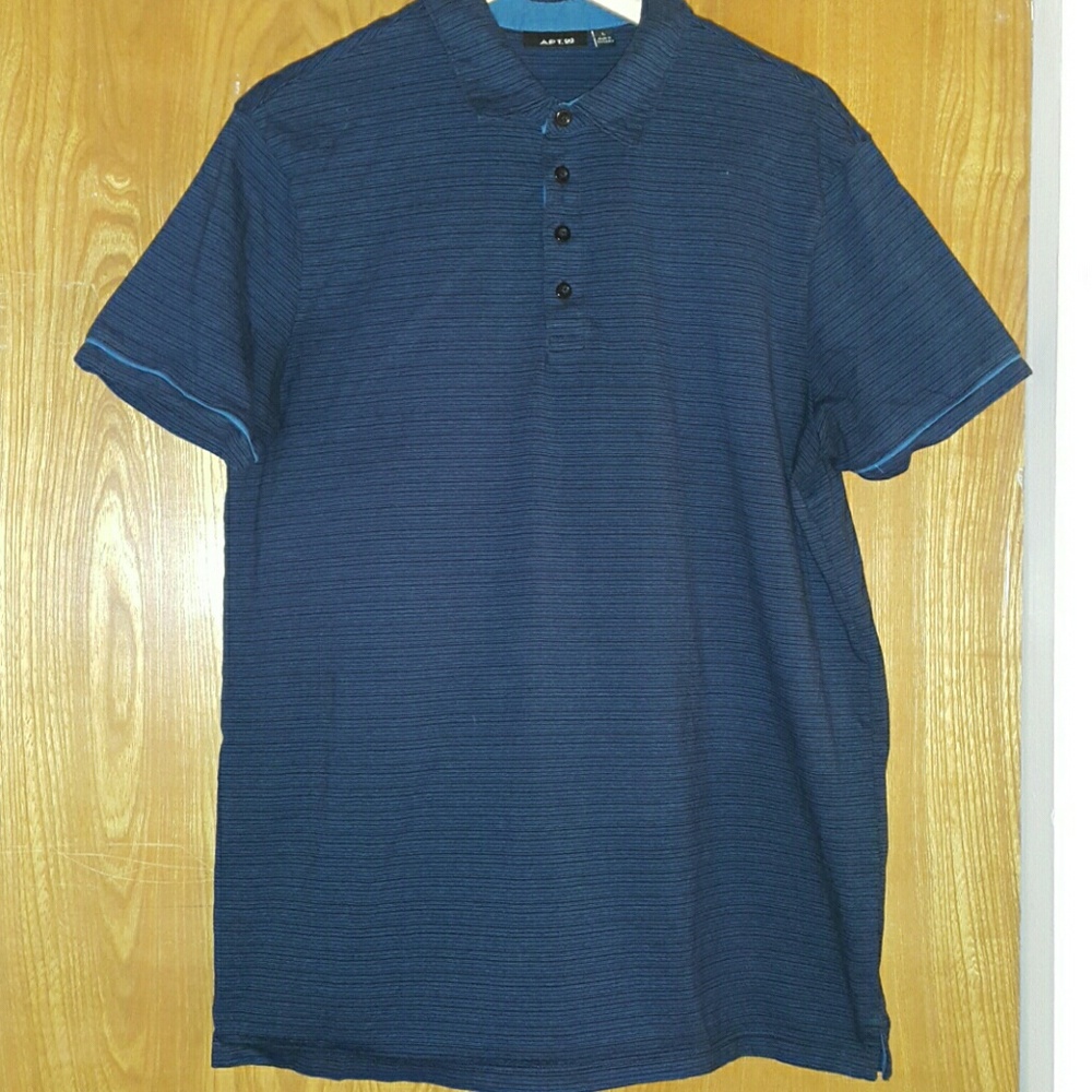 Blue Men's Polo